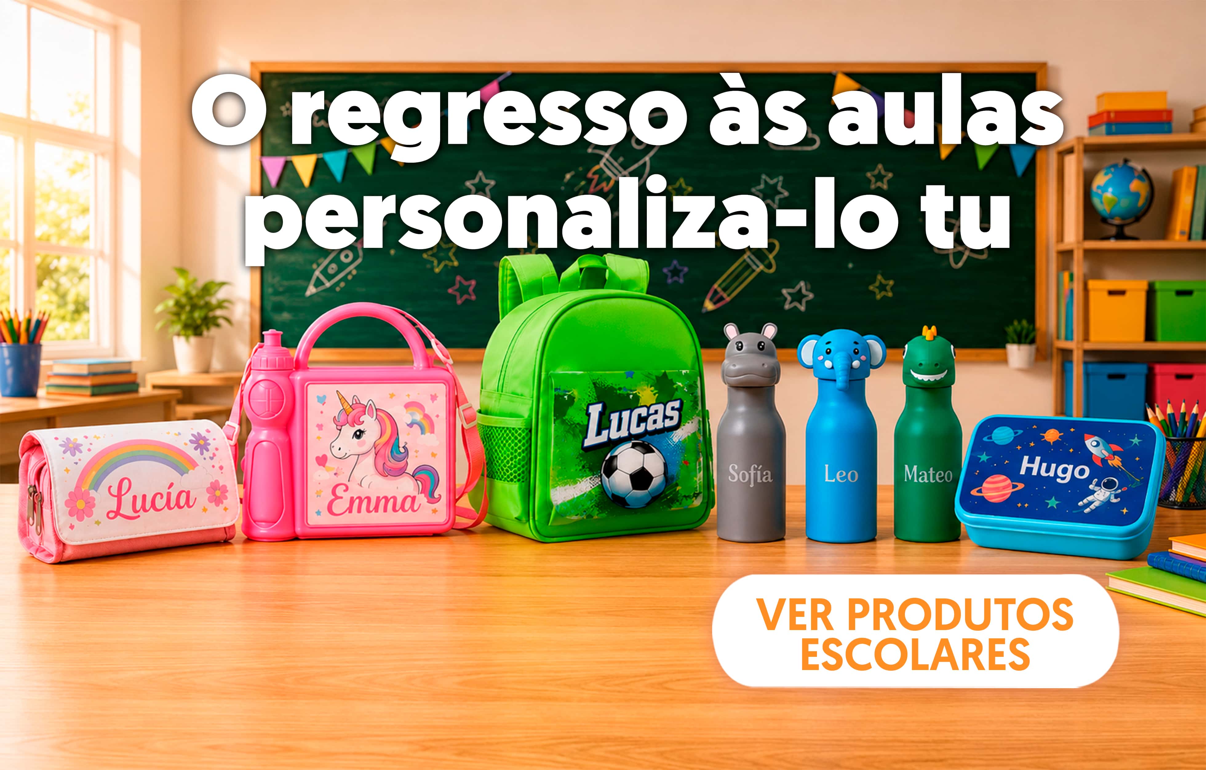 Personalizables para la Vuelta al Cole