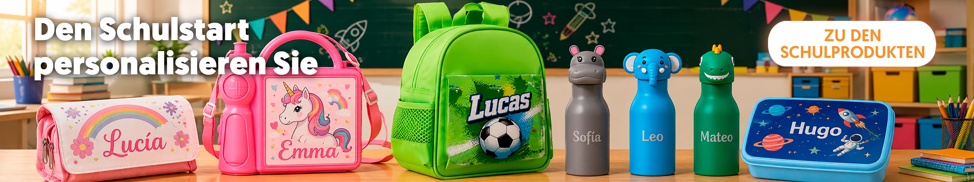 Personalizables para la Vuelta al Cole