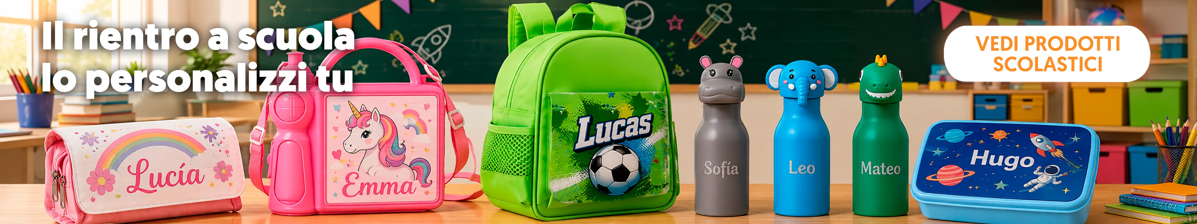 Personalizables para la Vuelta al Cole
