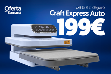 Oferta de la semana - Plancha transfer automática Craft Express