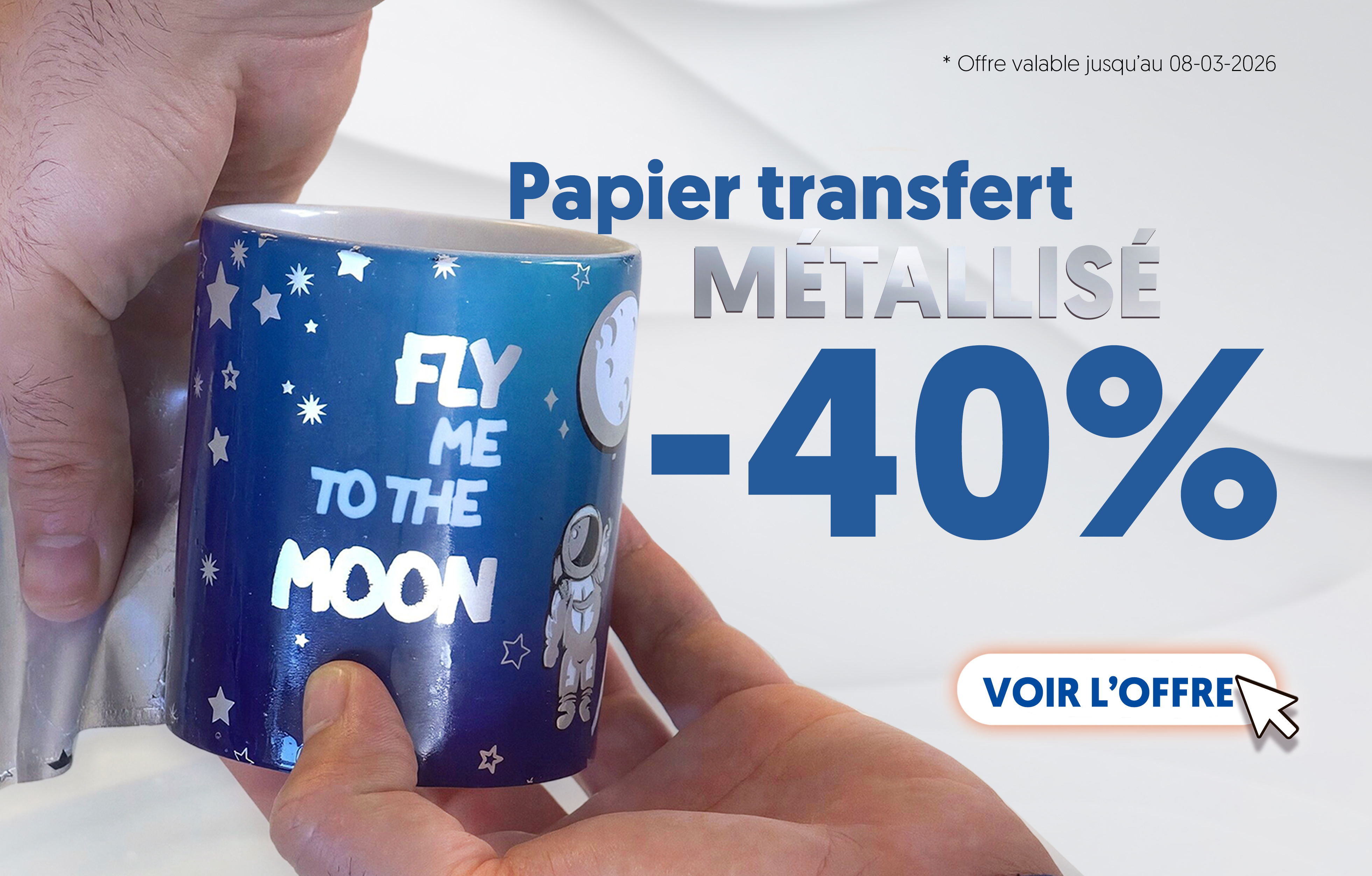 Oferta Papel transfer Metalizado 