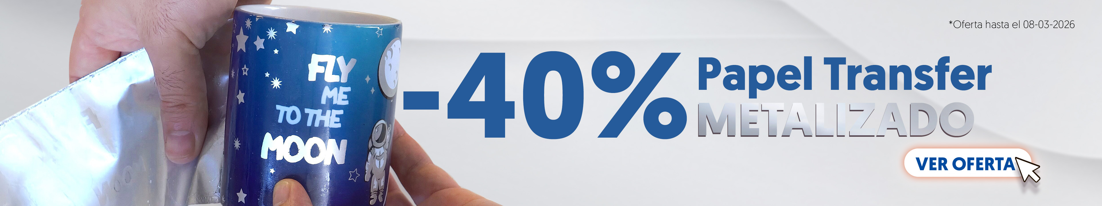 Oferta Papel transfer Metalizado 