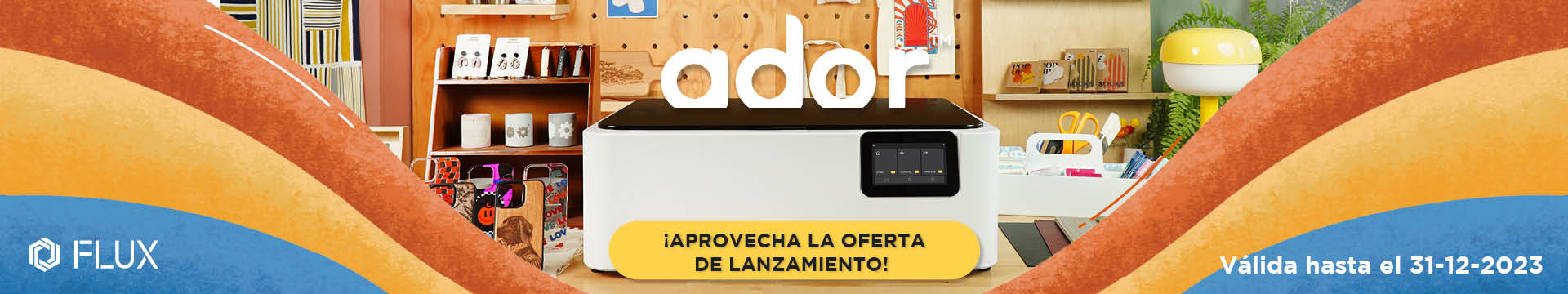 flux Ador maquina laser