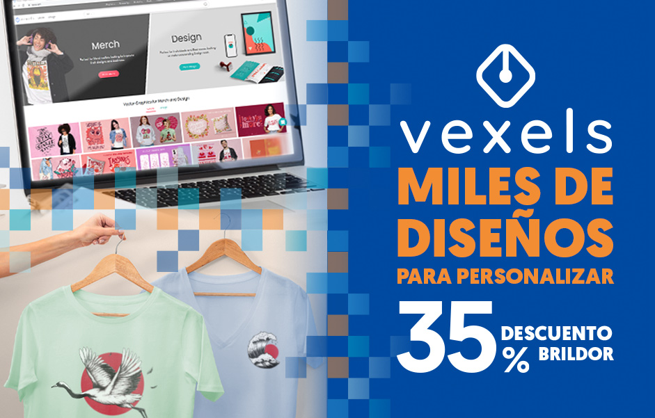Promoción Vexels, miles de diseños para personalizar