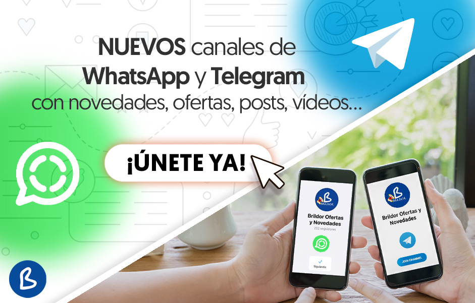 Canal WhatsApp y Telegram Brildor