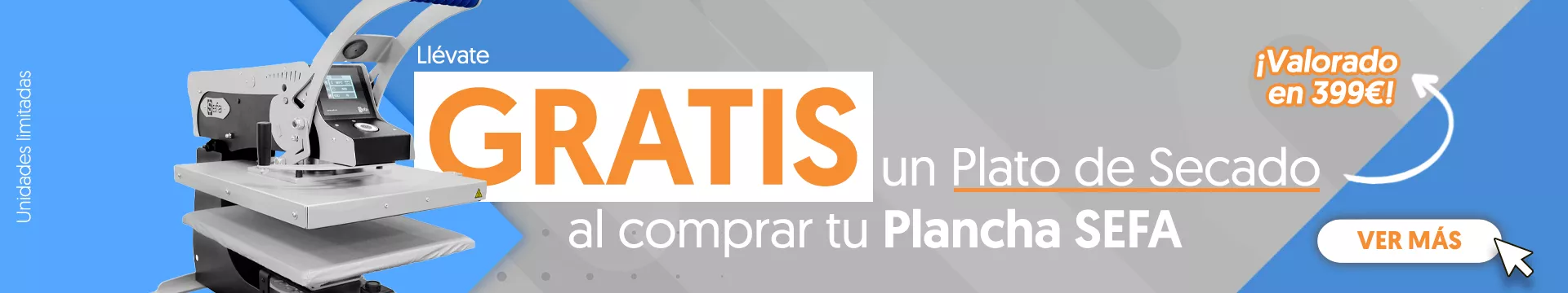 Promoción Planchas SEFA