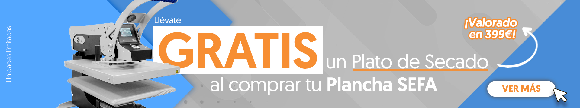 Promoción Planchas SEFA