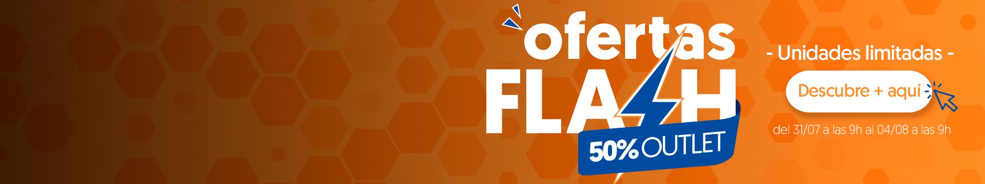 OUTLET 50% - JULIO