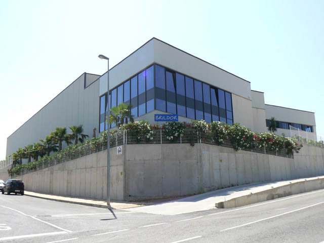 Vista de las oficinas de la empresa Brildor en Benimarfull, Alicante