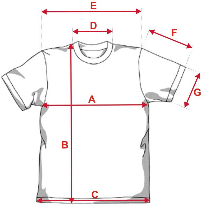 Esquema de la camiseta