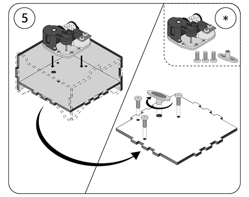 Instrucciones de montaje para la Caja de Música