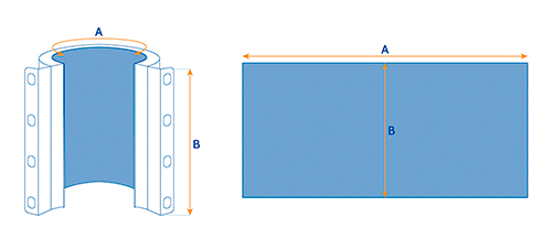 FreeSub cylindrical heating attachments