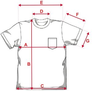 Camisetas con bolsillo 140g sublimables