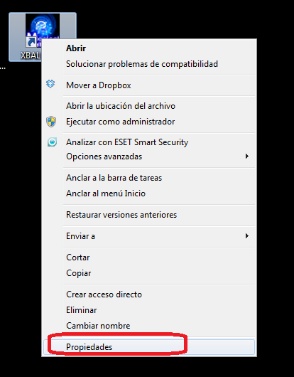 Instalación software de globos - paso 2